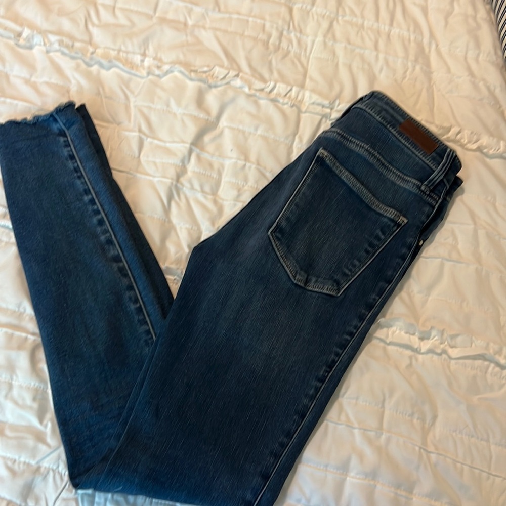 Abercrombie & Fitch - Simone High Rise Jean Legging - Medium Wash - Size 0